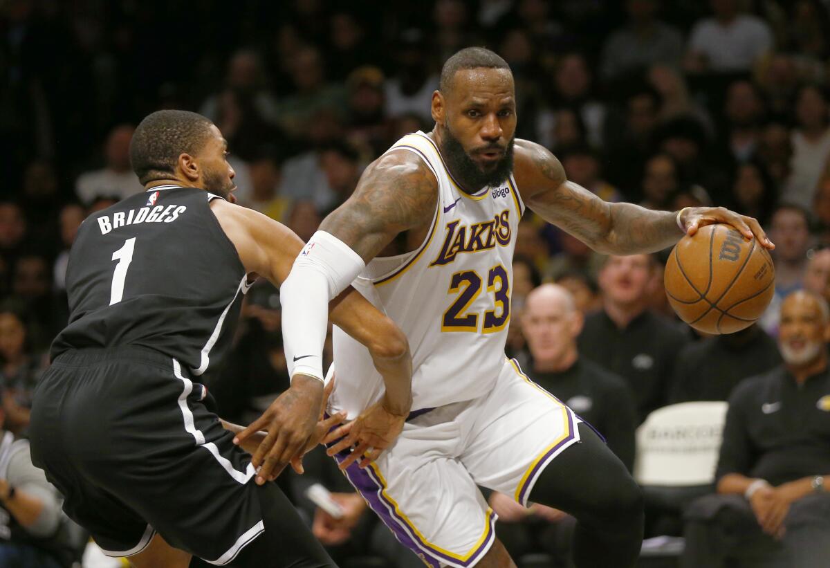 LeBron Alecciona A Los Nets Con 9 Triples Y 40 Puntos - Notiespartano